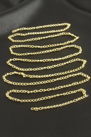 3 mm Düz Zincir 1 metre