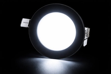 CATA CT 5125 Siyah Kasa Led Spot 6W 6400K Beyaz Işık