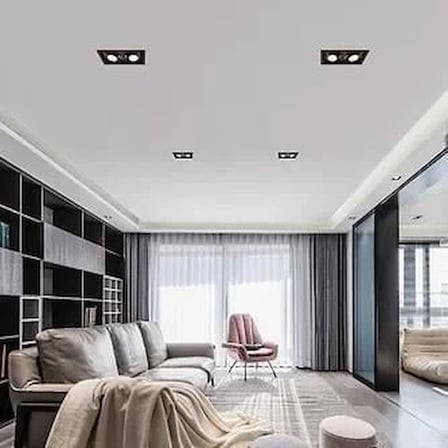 CATA CT 5054 Jaguar Siyah Platin İkili Spot Kasası