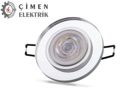 Eco Lounge NOAS YL65 1611 Zeus Yuvarlak Cam Spot Kasası