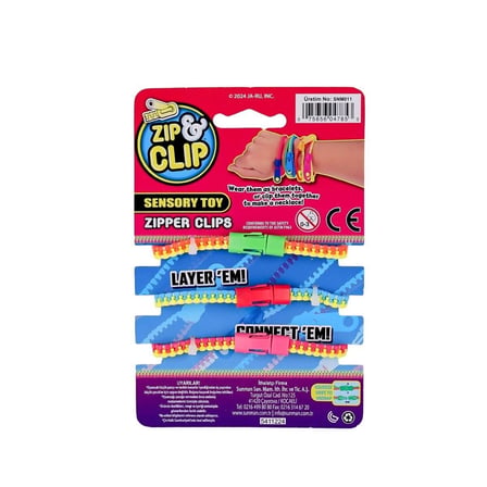 4785 Zıp Clip Zipper Clips 3lü -