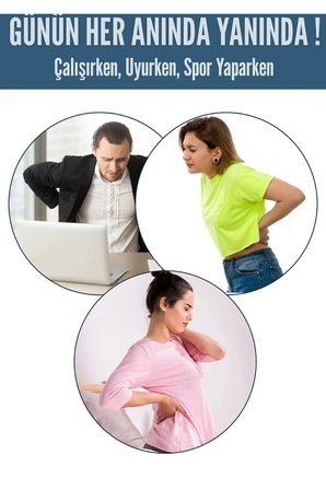Ayarlanabilir Bel ve Sırt Destek Korsesi Medikal Fıtık Bel Ağrısı İçin Unisex Kullanım