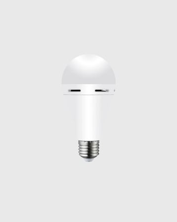 Acil Durumlar İçin Şarjlı LED Ampul 6400K Soğuk Beyaz 30 Watt Yeni Nesil