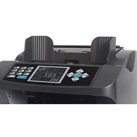 Bill Counter Black Mix Pro Para Sayma Makinesi USD-TL-EUR-GBP-CHF Karışık Para Sayma Makinesi