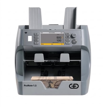 Giesecke+Devrient ProNote 1.5 Gen4 Banknot Sayma Makinesi, 25 Ülke Para Birimi Sayar