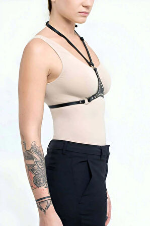 Elbise Üstü Deri Aksesuar, T-shirt Üzeri Deri Aksesuar - APFT850