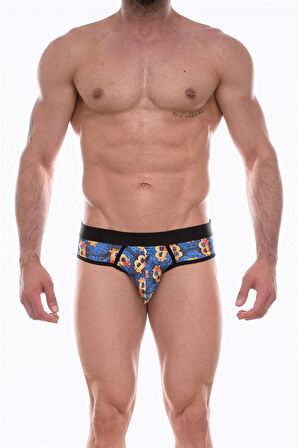 Erkek Desenli Slip