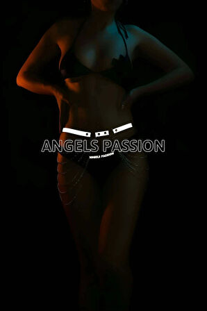 Zincirli ve Reflektörlü Harness Bel Kemeri - APFT391