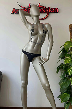 Beyaz Reflektörlü İnce Yelek Harness - APFT194