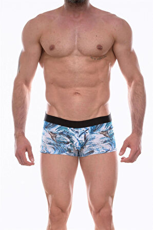 Erkek Desenli Boxer