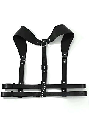 Omuzdan Askılı Ayarlanabilir Şık Deri Kemer - APFT966