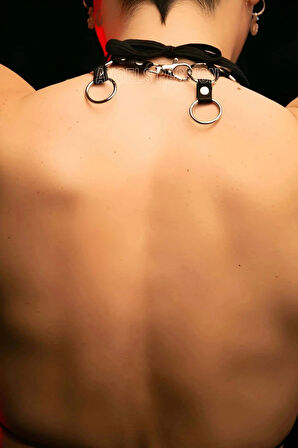 Işık Dalgası Choker - Lastik Işık Yansıma Choker - APFT575