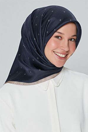 Armine Özel Nostalji Serisi Twill İpek Eşarp Modelleri 8259D-09