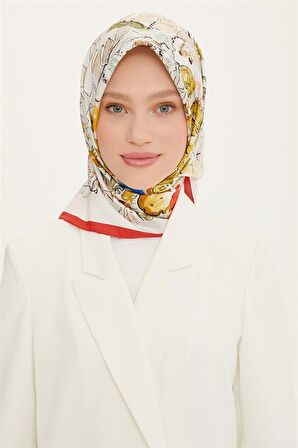 Armine 2022 İlkbahar Yaz Sezonu Twill İpek Eşarp Modelleri 8755D-31