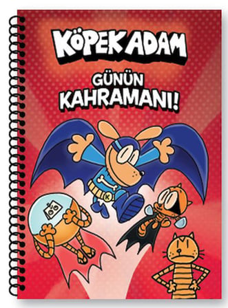 Köpek Adam Kareli Defter-2 Günün Kahramanı