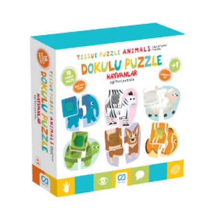 Dokulu Puzzle Hayvanlar