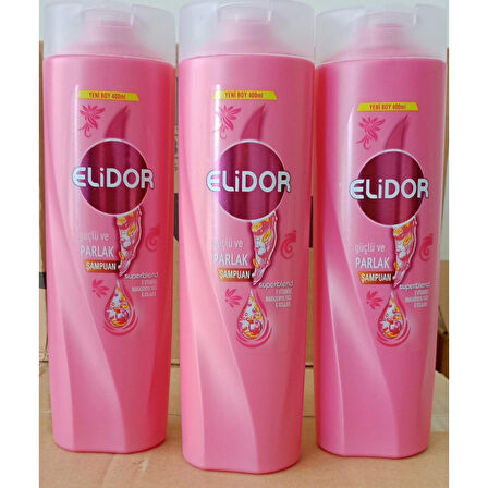 Güçlü ve Parlak Şampuan (400 ml x 3 Adet )