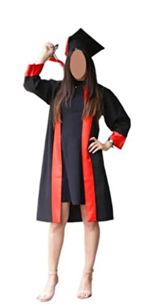 AYYILDIZ BAYRAKÇILIK AYYILDIZ MEZUNİYET CÜBBESİ M BEDEN