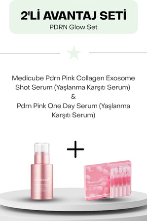 Medicube PDRN Glow Set Yüz Serumu Yaşlanma Karşıtı