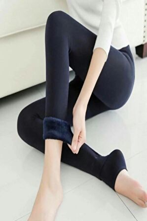 Kadın  Thermal Peluş Tayt Meg Fit 3449