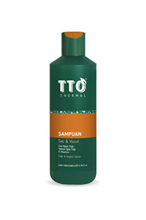 TTO SAÇ VE VÜCUT ŞAMPUANI 500 ML YEŞİL