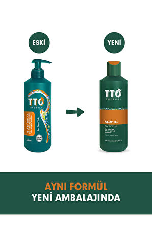 TTO SAÇ VE VÜCUT ŞAMPUANI 500 ML YEŞİL