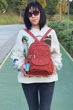 Nemo Group Klasik Boy Sırt Çantası 12'' İnç Günlük Kullanım Su Geçirmez / Tablet Çantası / Spor Çantası