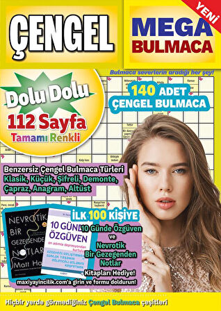 Mega Çengel Bulmaca 2025/02