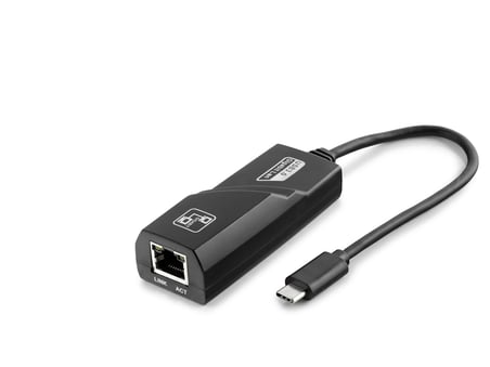 Type-C Usb Ethernet Adaptör 10/100 Mbps - Siyah HDX5275
