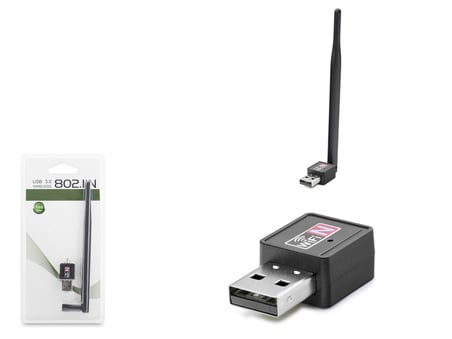 Usb Wifi Adaptör 150 Mbps - Siyah LV-UW02T