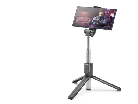 Telefon Tripodu Ve Selfie Çubuğu Seti Bluetooth 5.0 Kumandalı 67 Cm - Siyah ND1039
