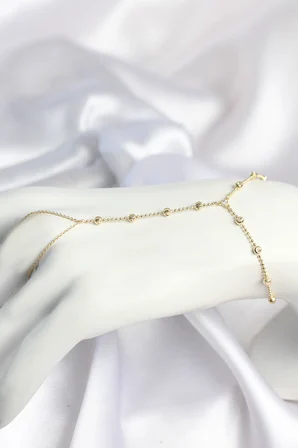 Pirinç Gold Renk Dorika Model Kadın Şahmeran TJ-SN799