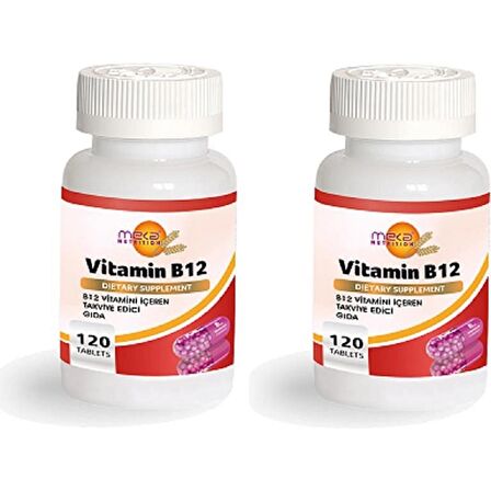 Vitamin B-12 1000 Mcg 120 Tablet 2 Kutu