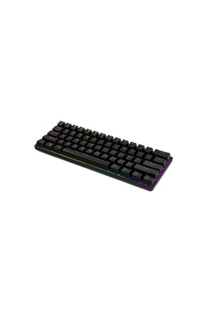 V800 68 Tuşlu RGB Mekanik Gaming Klavye Kablolu Oyuncu Klavyesi, Mavi Switch , Ultra Kompakt E-Spor Oyuncu Klavyesi