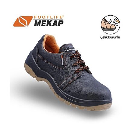 Mekap 106 S3 Kompozit Burun Kevlar Ara Tabanlı İŞ AYAKKABISI