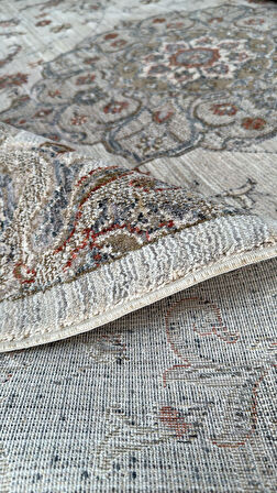 Nexus Halı Melides 72403 Degrade İplik Yumuşak Silinebilir Keçeleşmez Leke Tutmaz Vintage Premium Halı