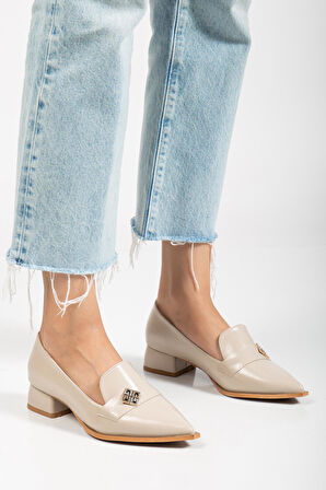 Suins Premium Melinka Model Kadın Orta Topuklu Ayakkabı