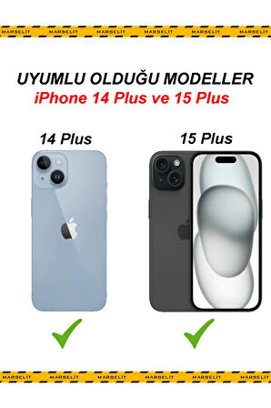 iphone 14 Plus ve 15 Plus Uyumlu Flamingo Tasarımlı Telefon Kılıfı -flm27