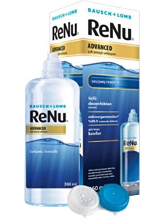 Renu Advanced Çok Amaçlı Lens Solüsyonu 360 ml 3 Adet