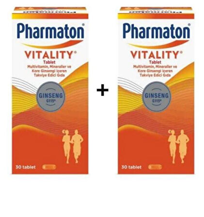 Pharmaton Vitality 30 Tablet 2 Adet