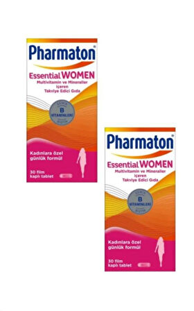 Pharmaton Essential Women 30 Tablet x 2 Adet Avantaj Paketi