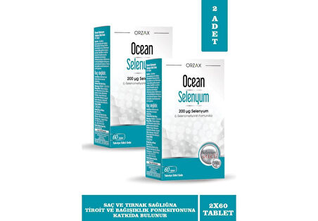 Ocean Selenyum 60 Tablet 200 Mcg 2 Adet