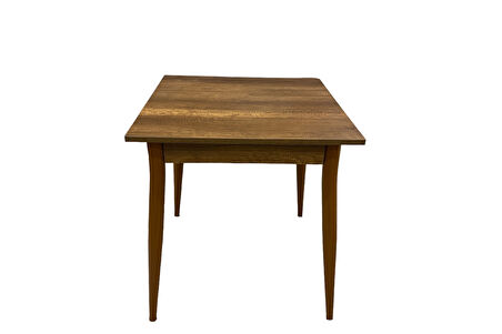 MENDEL MASA VE RİVONE SANDALYE TAKIMI, BAROK CEVİZ, 70X70