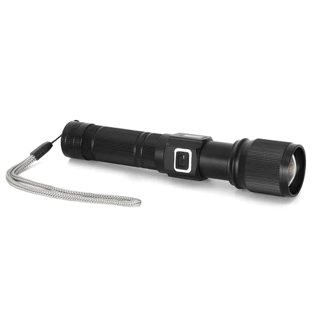 Cree Tg Led  Lümen Göstergeli Fonksiyonel El Feneri  Wt-