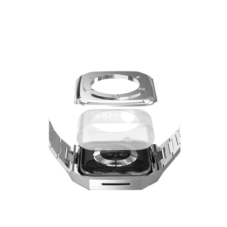 Watch 44mm Metal Petek Kasalı Kordon - Rose Gold