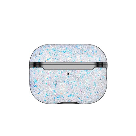 Onegif  Airpods Pro 2 (2.nesil) Bright Simli Airpods Kapak - Gümüş