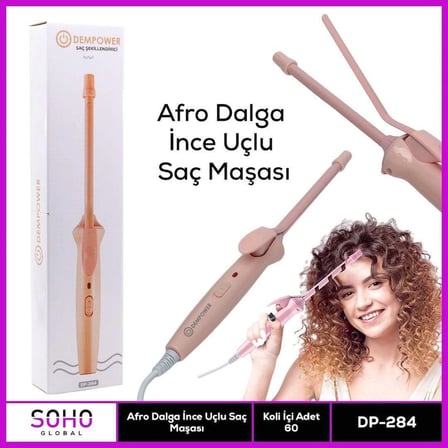 Afro Dalga İnce Uçlu Saç Maşası