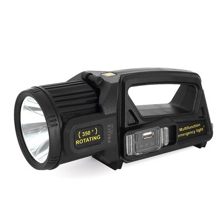 Ps-384 Şarjlı Güneş Enerjili Spot Fener Güçlü Led Aydınlatma Powerbank Özellikli