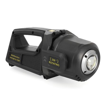Ps-384 Şarjlı Güneş Enerjili Spot Fener Güçlü Led Aydınlatma Powerbank Özellikli