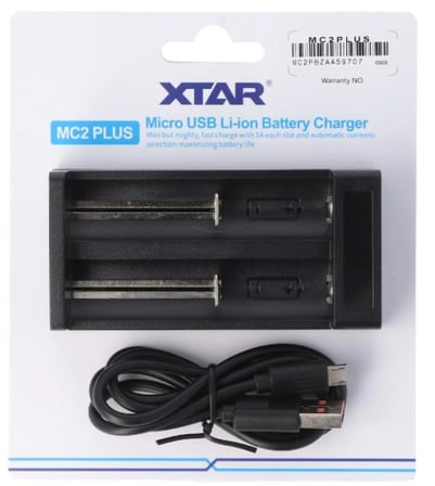 Xtar Mc2 Plus İkili Li-Ion Pil Şarj Cihazı
